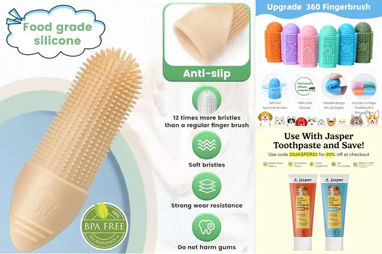 Detailed view of Best 360 Degree Cleaning Finger Brush