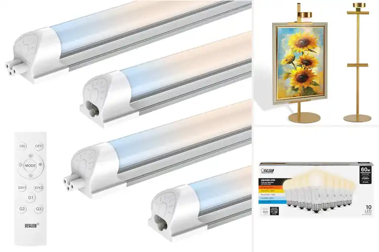 Detailed view of Best Adjustable Color Temperature Lights
