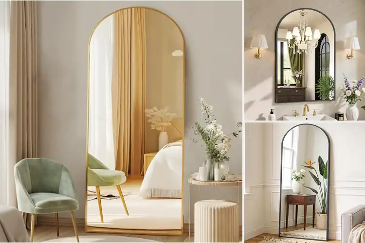 Detailed view of Best Arched Mirrors