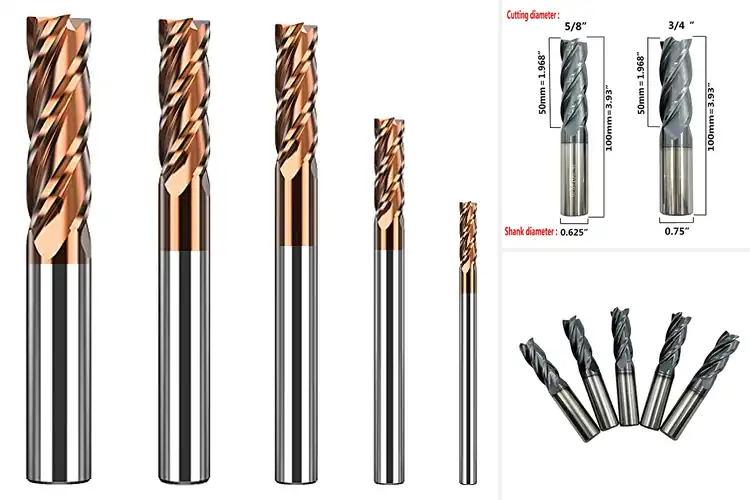 Detailed view of Best Carbide End Mills
