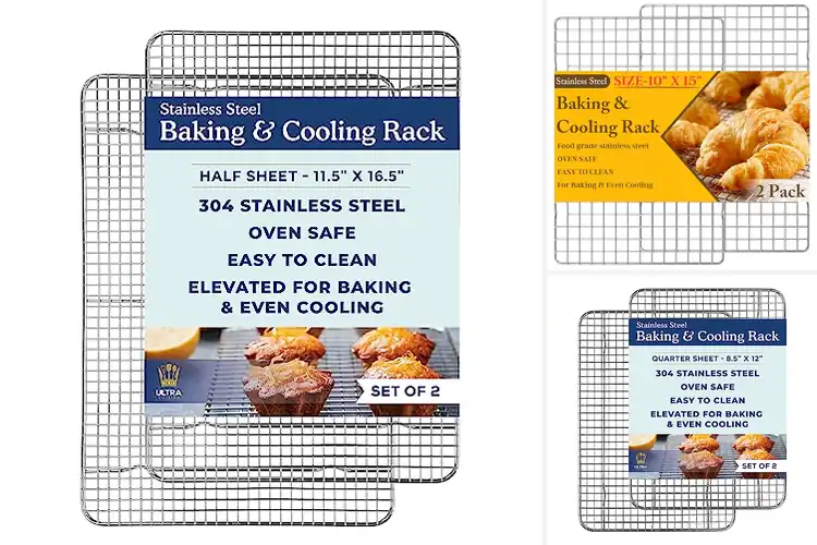 Detailed view of Best Dishwasher Safe Baking Racks for Easy Cleanup