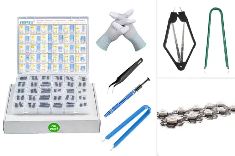 Detailed view of Best Electrical Components Chips