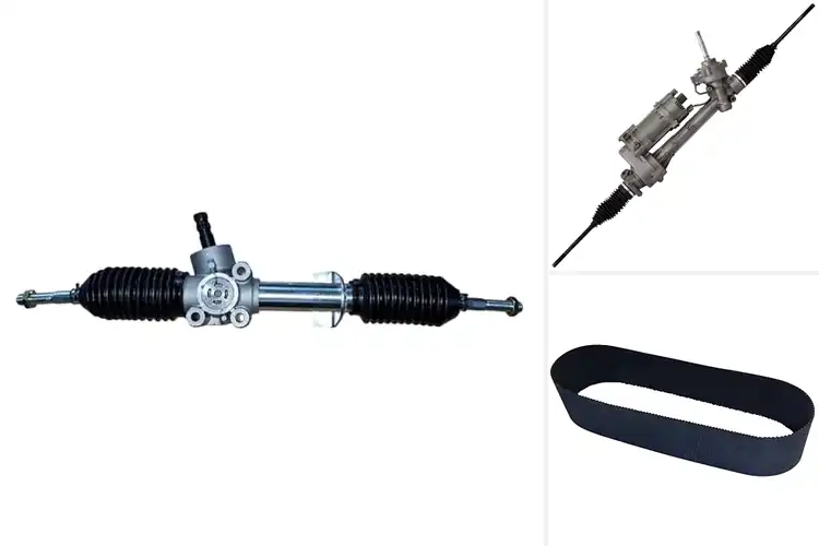 Detailed view of best eps steering rack replacements