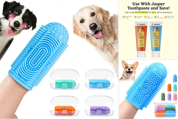 Detailed view of Best Finger Toothbrushes For Pets