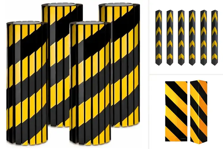 Detailed view of Best Garage Pillar Guard For 90 Degree Corners