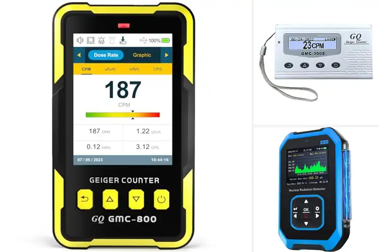 Detailed view of Best Geiger Counters