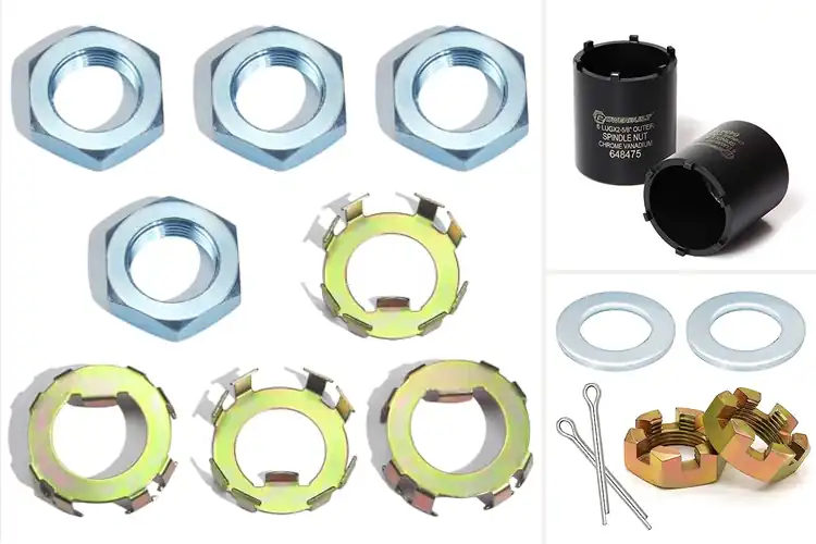 Detailed view of Best Heavy-Duty Spindle Nuts
