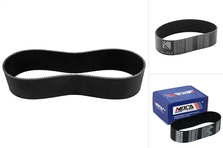 Detailed view of best heavy duty steering rack belts