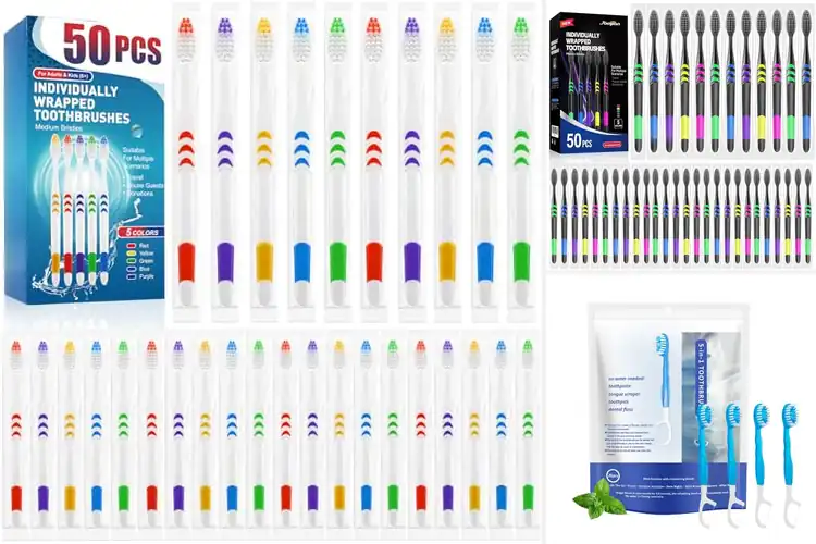 Detailed view of Best Individually Packaged Toothbrushes