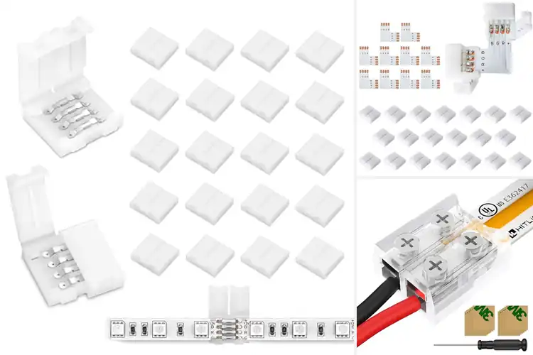 Detailed view of Best LED Strip Connectors