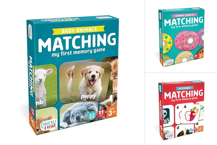 Detailed view of Best Memory Matching Board Games: Fun & Learning
