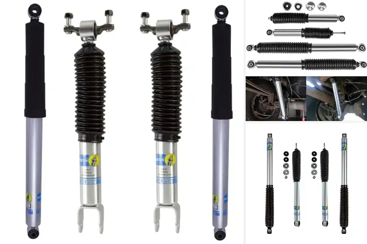Detailed view of Best Monotube Shocks for Silverado