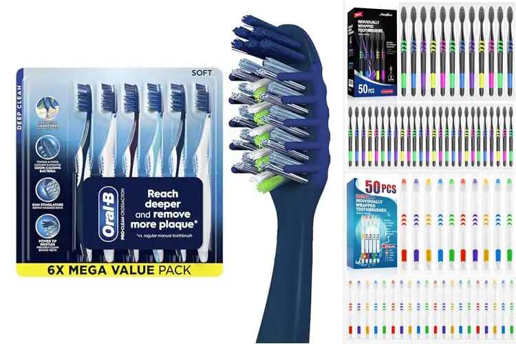 Detailed view of Best Multi-Pack Toothbrushes