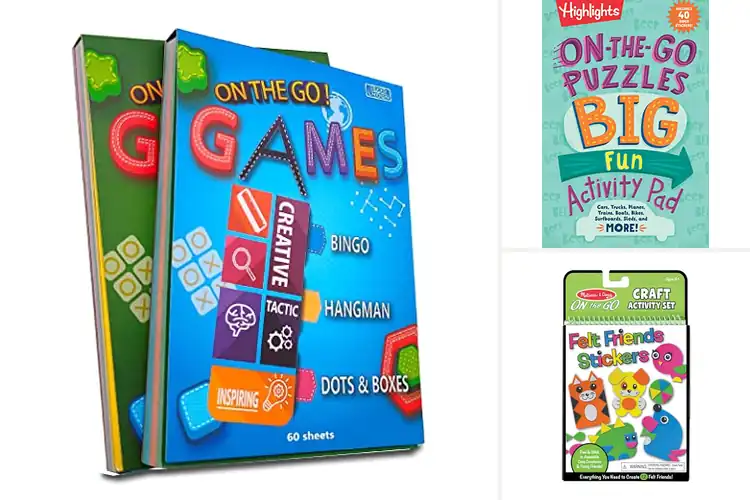 Detailed view of Best On The Go Travel Activity For Kids
