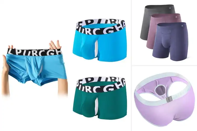 Detailed view of Best Open Fly Underwear