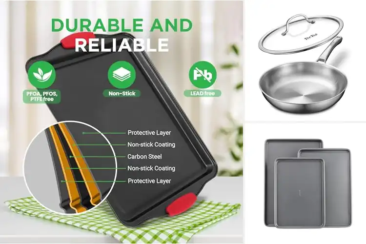 Detailed view of Best Oven Safe Pans: Top 10 Picks for Seamless Cooking