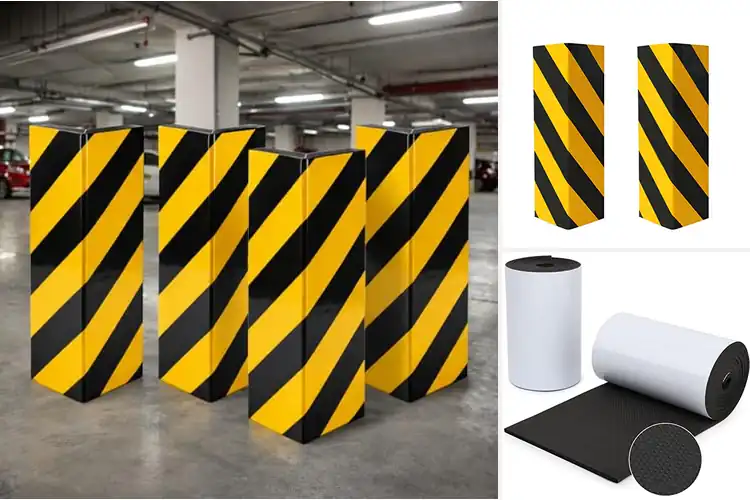Detailed view of Best Parking Garage Wall Guards