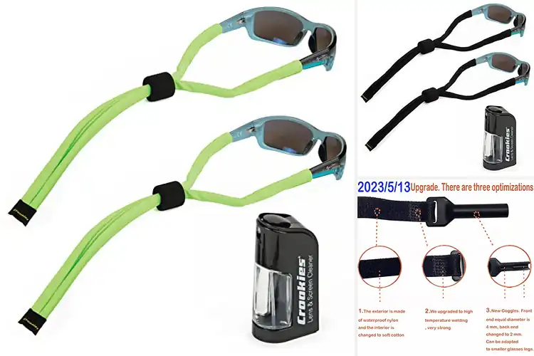 Detailed view of Best Quick Dry Lycra Eyeglass Straps