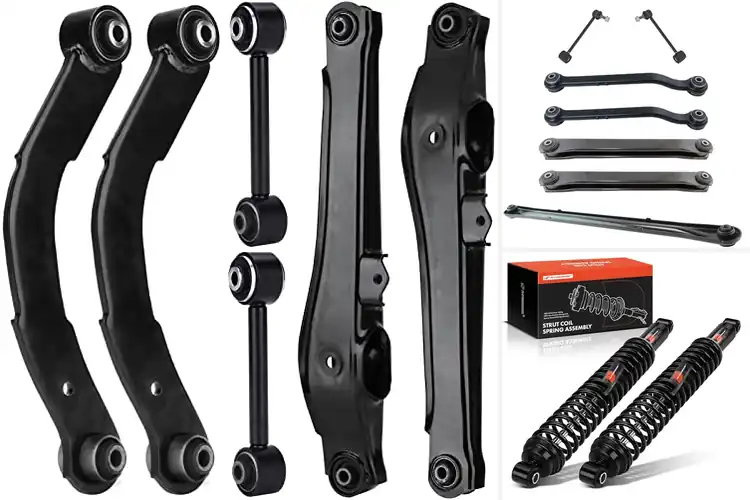 Detailed view of Best Rear Suspension Upgrades for Smoother Rides Today