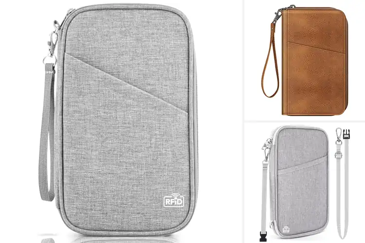 Detailed view of Best Rfid Blocking Family Passport Holders