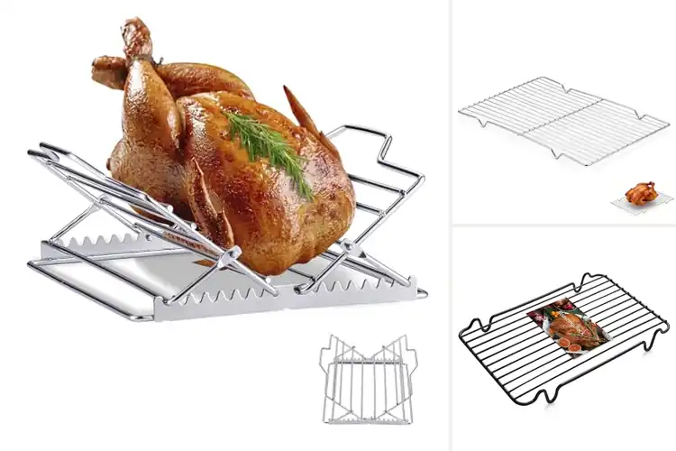 Detailed view of Best Roasting Racks For Meat: Quick, Even, Easy Clean