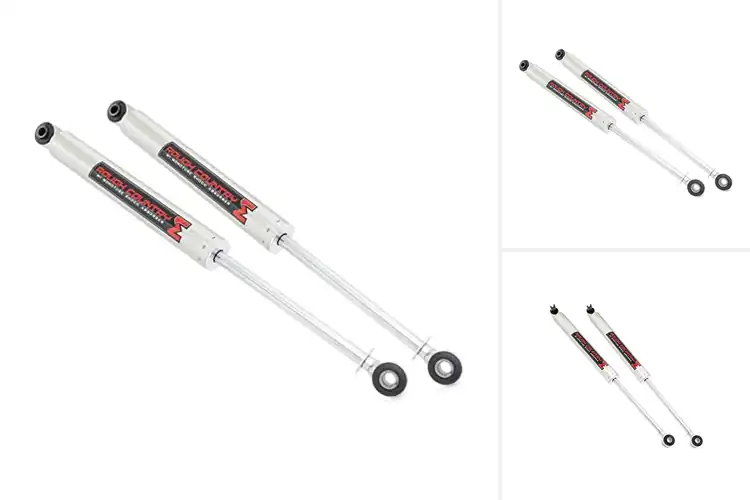 Detailed view of Best Rough Country M1 Monotube Rear Shocks