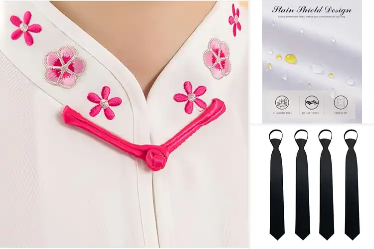 Detailed view of Best Silk Uniforms