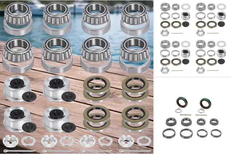 Detailed view of Best Trailer Bearing Kits with Grease Seals