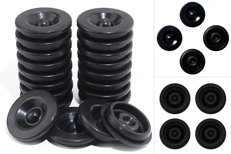 Detailed view of Best Trailer Rubber Plugs
