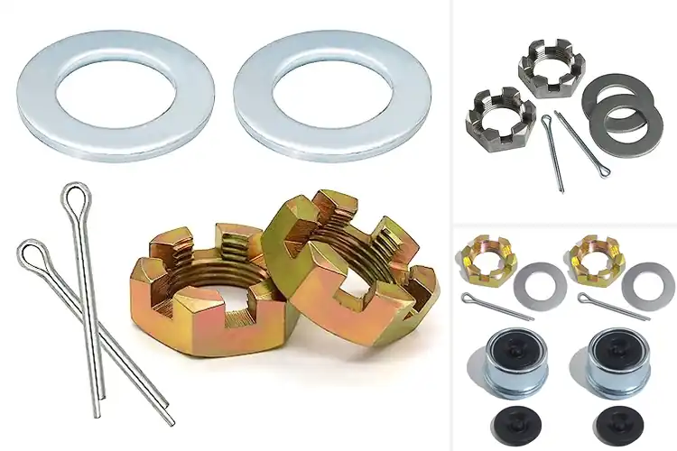 Detailed view of Best Trailer Spindle Nuts And Cotter Pins
