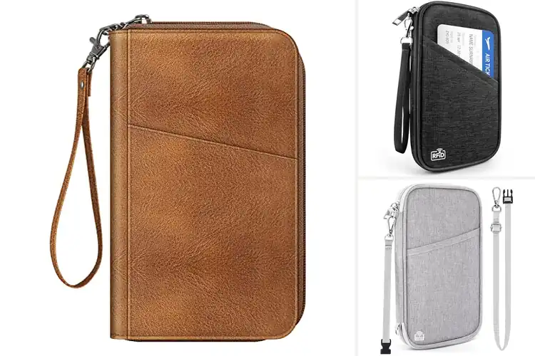 Detailed view of Best Travel Document Organizer With Compartments