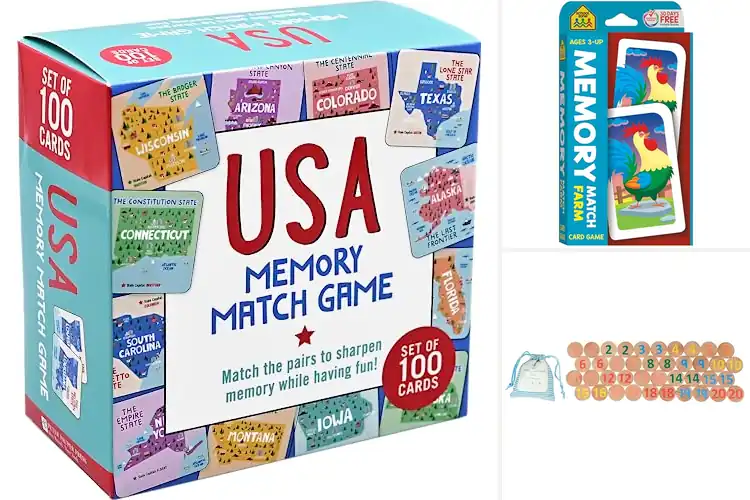 Detailed view of Best Value Memory Match Set: Top Picks for Fun & Durability