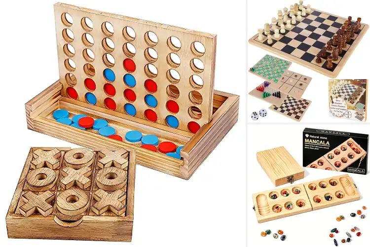 Detailed view of Best Wooden Board Games For Children